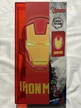 🔥🔥 IRON MAN LED NEON LIGHT — MARVEL AVENGERS 🔥🔥